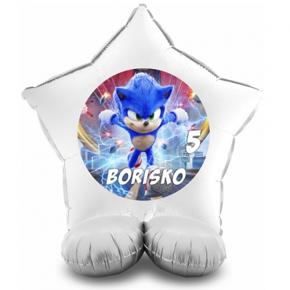 Balón Sonic s menom