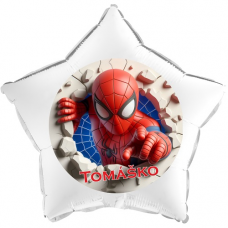 Balón Spiderman s menom